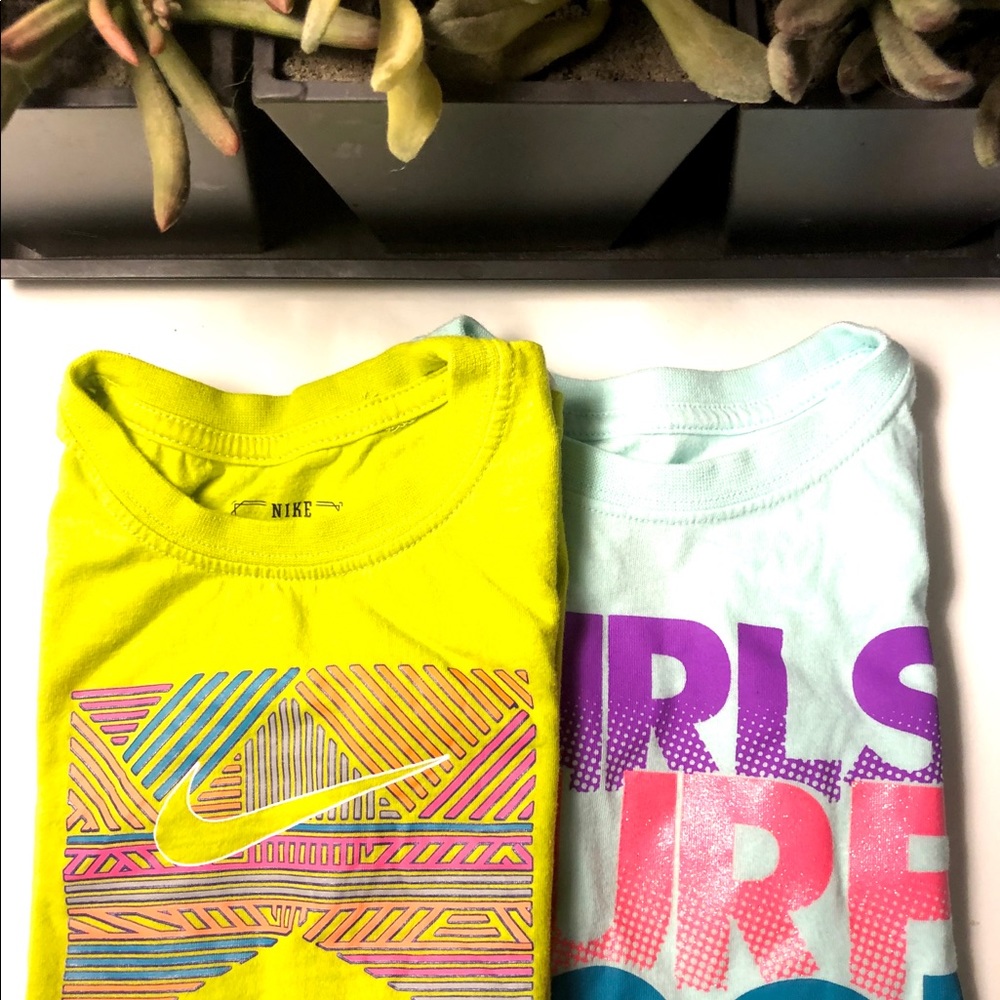 🌷HP🌹 Nike Girls Cap Sleeve Tees (2)